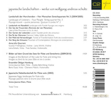 Amaryllis Quartett: Japanische Landschaften [CD]