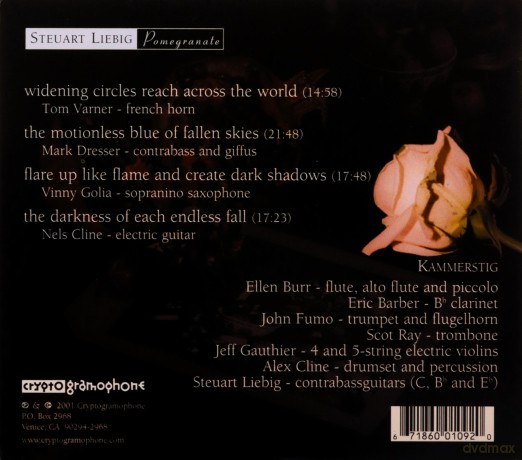 Liebig, Steuart (N. Cline, M. Dresser, V. Golia, T. Varner): Pomegranate [CD]