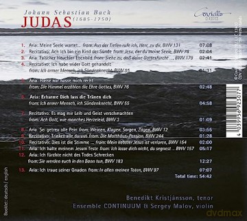 Benedikt Kristjánsson: Johann Sebastian Bach: Judas - Arien Und Rezitative [CD]