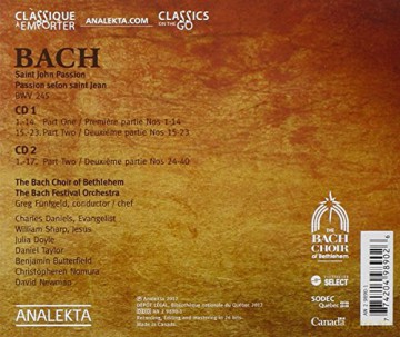 Funfgeld,G.: Johannes-Passion Bwv 245 [2CD]
