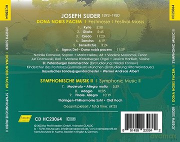 St. Petersburger Kammerchor: Joseph Suder - Dona Nobis [CD]