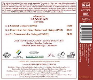 Fessard: Klarinettenkonzert/Concertino [CD]