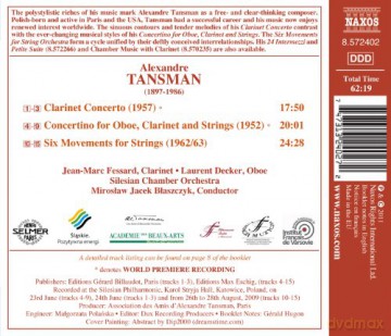 Fessard: Klarinettenkonzert/Concertino [CD]