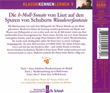 Stefan Schaub: Klassik Kennen Lernen 9 - Franz Liszts H-Moll-Sonate [CD]