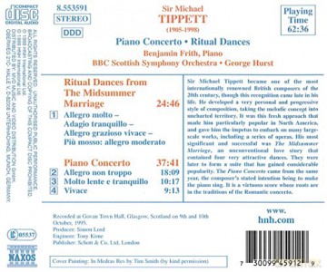 Frith,Benjamin: Klavierkonzert [CD]