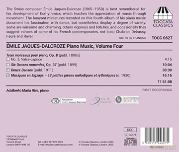 Riva: Klaviermusik, Vol. 4 [CD]