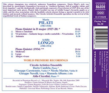 Ciccolini: Klavierquintette [11CD]
