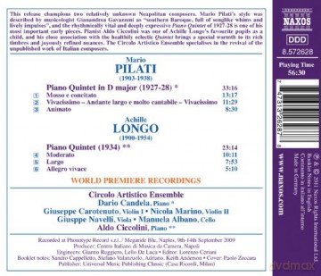 Ciccolini: Klavierquintette [11CD]