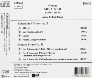 Fellegi,Adam: Klaviersonaten [CD]