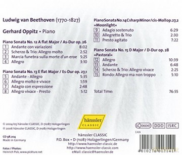 Oppitz,G.: Klaviersonaten Nr.12-15 [CD]