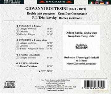 Badila,Ovidiu: Kontrabasskonzerte [CD]