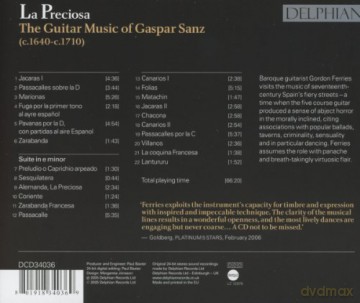 Ferries,Gordon: La Preciosa-Gitarrenwerke [CD]