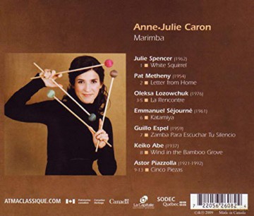 Caron,Anne-Julie: La Rencontre For Marimba [CD]