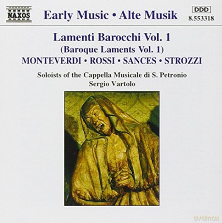 Vartolo,Sergio: Lamenti Barocchi Vol. 1 [CD]