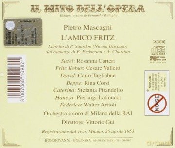 Valletti: L'amico Fritz [2CD]