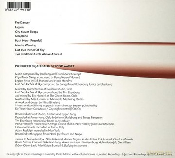 Bang,Jan: Last Two Inches Of Sky [CD]