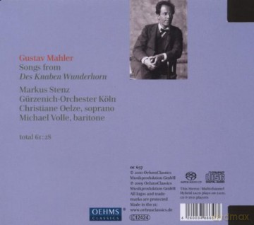 Stenz: Lieder Aus Des Knaben Wunderhorn [CD]