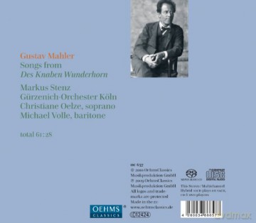 Stenz: Lieder Aus Des Knaben Wunderhorn [CD]