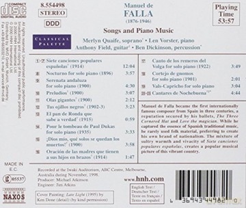 Quaife,Merlyn: Lieder Und Klaviermusik [CD]