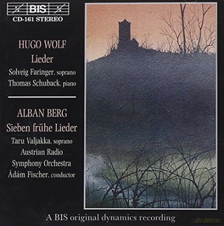 Valjakka,Taru: Lieder Von Hugo Wolf Und Alban Berg [CD]