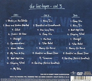 Cold Chisel: Live Tapes Vol 3: Live At The [CD]