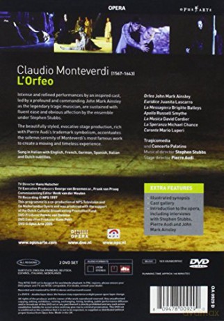 Claudio Monteverdi: L'orfeo [2CD]