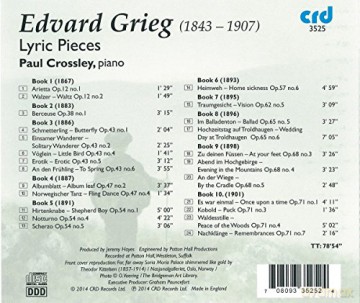 Crossley,Paul: Lyrische Stcke [CD]