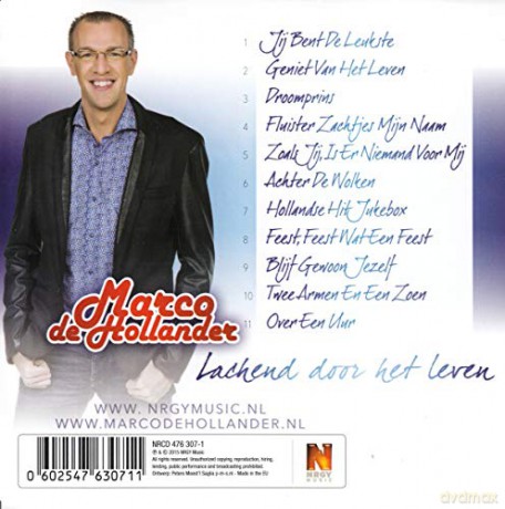 Marco De Hollander: Marco De Hollander - Lachend Door Het Leven [CD]