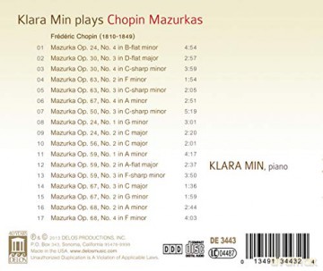 Min,Klara: Mazurkas [CD]