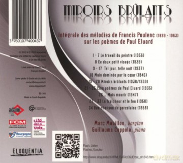 Maillon,Marc: Miroirs Brulants [CD]