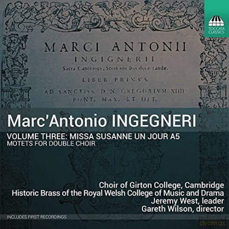 Choir of Girton College: Missa Susanne Un Jour A5 [CD]