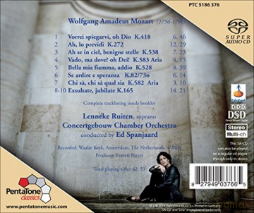 Lenneke Ruiten: Mozart - Arias "Exsulta, Jubilate" [CD]