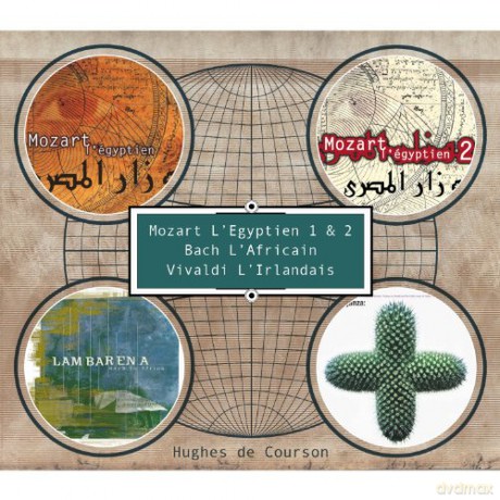 Courson,Hughes de: Mozart Egypt.1,2/Bach/Vivaldi [4CD]