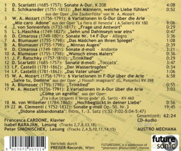 Mozart Und Zeitgenossen [CD]