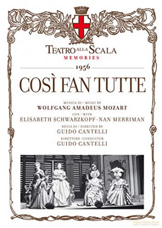 Elisabeth Schwarzkopf: Mozart: Cosi Fan Tutte (Buch + 2cd): Teatro Alla Scala 1956. Text Italian-English [2CD]