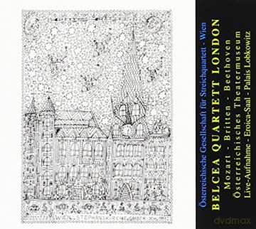 Belcea Quartett London: Mozart-Britten-Beethoven [CD]