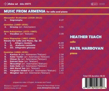 Tuach,Heather: Music From Armenia [CD]