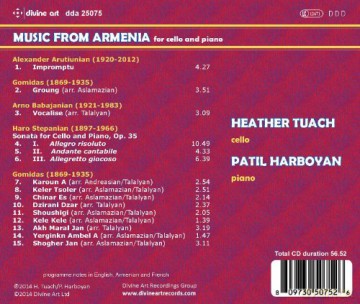 Tuach,Heather: Music From Armenia [CD]