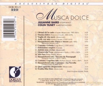 Baird,Julianne: Musica Dolce [CD]