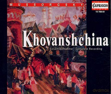 Mussorgsky: Khovanshcina (Gesamtaufnahme) (Aufnahme Sofia 1978) [3CD]