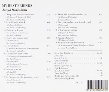 Sonja Hedenbratt: My Best Friend [CD]