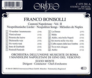 Bonisolli: O Sole Mio-Neapolitanische Lieder Vol.2 [CD]