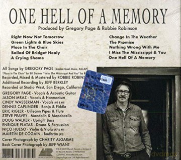 Page,Gregory: One Hell Of A Memory [CD]