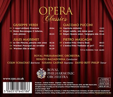 Schachat: Opera Classics [CD]