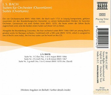 Dvorak: Orchestersuiten 1,2+5 [CD]