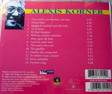 Alexis Korner: Original Artists And 6 Page Booklet [CD]