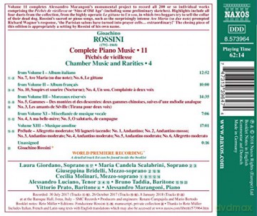Marangoni,Alessandro: Péchés De Vieillesse [CD]