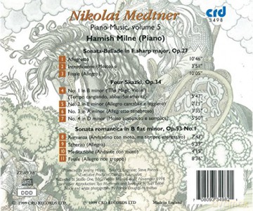 Milne,Hamish: Piano Music 5: Sonate-Ballade O [CD]