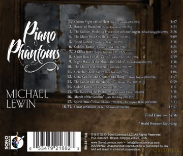 Lewin,Michael: Piano Phantoms [CD]