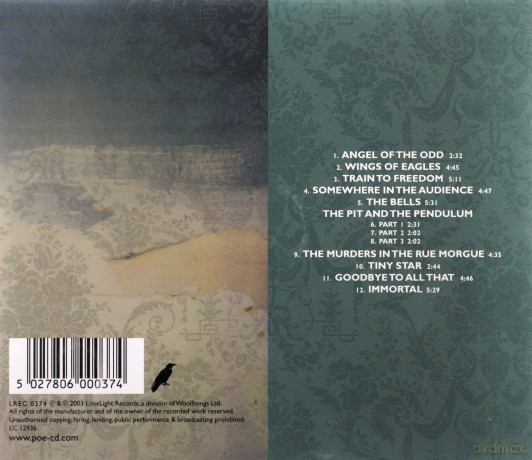 Woolfson,Eric: Poe: More Tales Of Mystery And Imagination [CD]